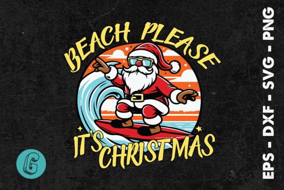 Funny Christmas in July SVG: Festive Illustrations