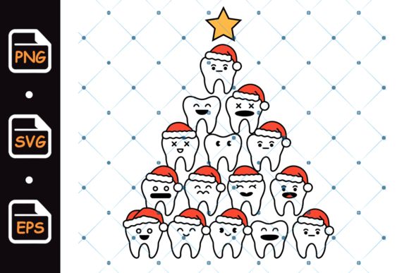 Review: Christmas Tree Made of Cartoon Teeth
