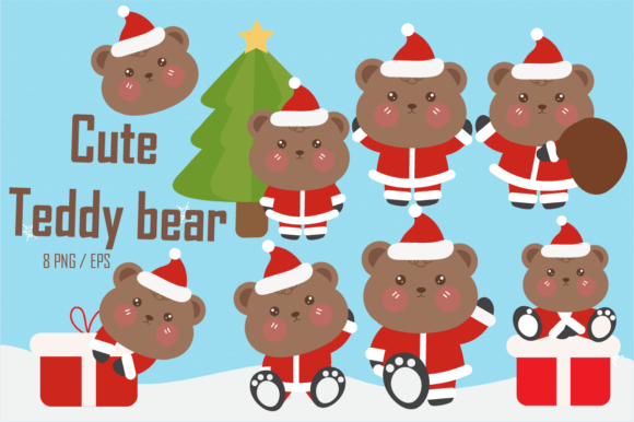 Reviewing Christmas Little Bear Illustrations
