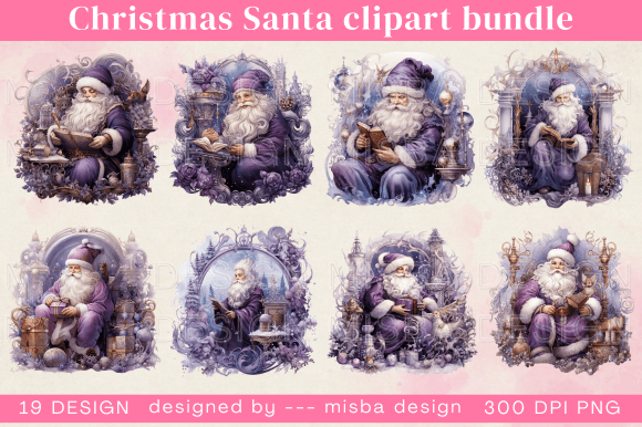 Reviewing Christmas Santa Illustrations for Sellers