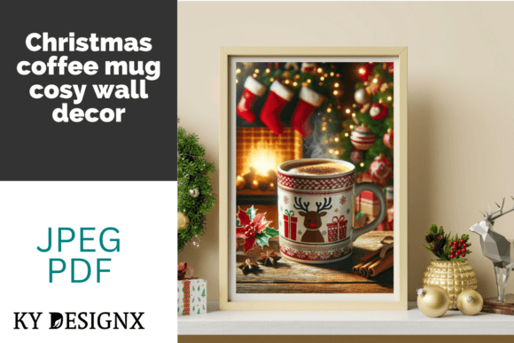 Reviewing Christmas Wall Art Clip Art & Illustrations
