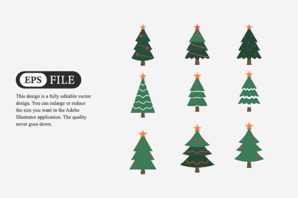 Reviewing the Christmas Tree Decoration Icon Vector for Stitching