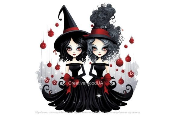 Reviewing Witch Christmas PNG for Embroidery Projects